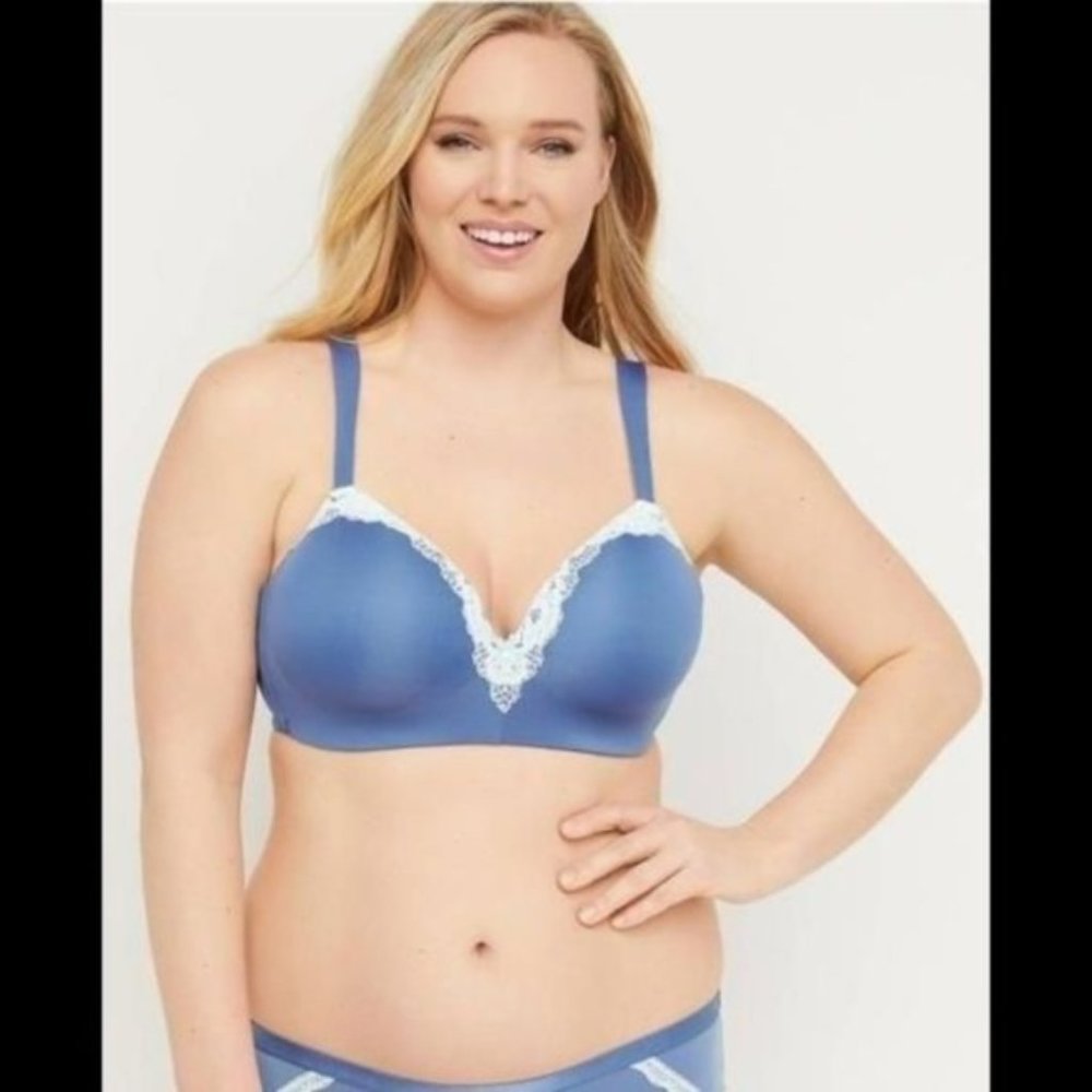 NWT Lane Bryant Simply Wire Free T-Shirt Bra 36A - Picture 1 of 3